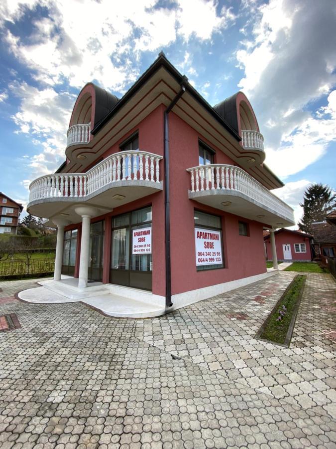 Aleks Sobe Otel Banja Koviljača Dış mekan fotoğraf