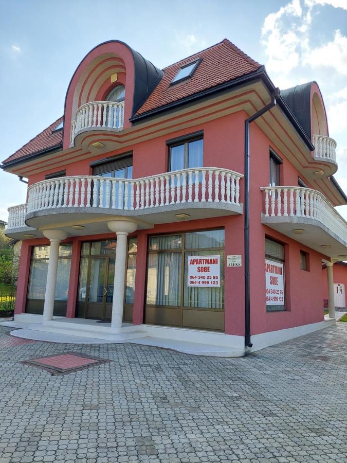 Aleks Sobe Otel Banja Koviljača Dış mekan fotoğraf